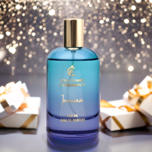 Cool Flames Luxury Immense Unisex Liquid Eau De Parfum With Lemon, Lily Of the Valley, Saffron, Cedar & Sandalwood Premium Long Lasting Citrus & Spicy Fragrance Scent Perfume, 100 ML