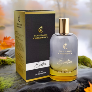 Cool Flames Luxury Exotica Unisex Eau De Parfum with Rosemary, Tuberose, Cardamon & Leather Vetiver, Premium Long Lasting Herbal & Floral Fragrance Scent Perfume for Men & Women, 100 ML