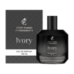 Cool Flames Luxury Ivory Unisex Eau De Parfum | Premium Long Lasting Warm Spicy Fragrance Scent Perfume for Men & Women | 100 ML