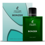 Cool Flames Luxury Bonzer Unisex Eau De Parfum | Premium Long Lasting Fruity Citrus Fragrance Scent Perfume for Men & Women | 100 ML